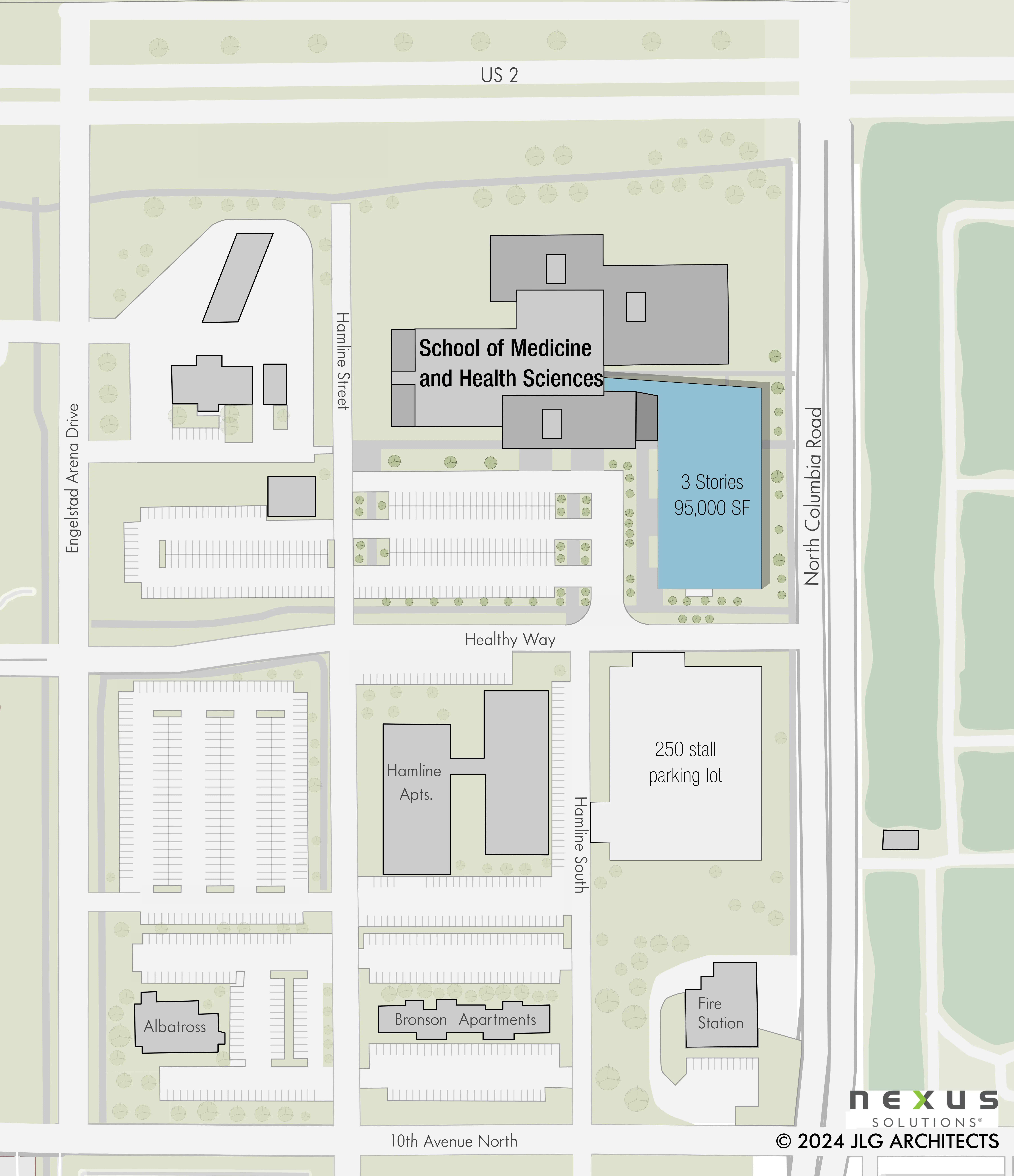 smhs building addtion rendering