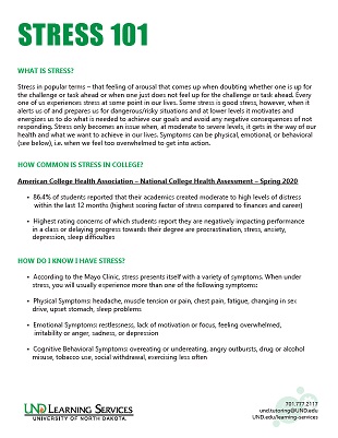 What is Stress - Side 1