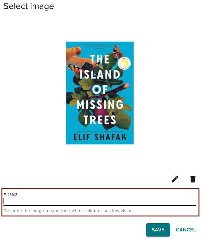 Add Alternative Text Add alternative text to an image in Vevox.