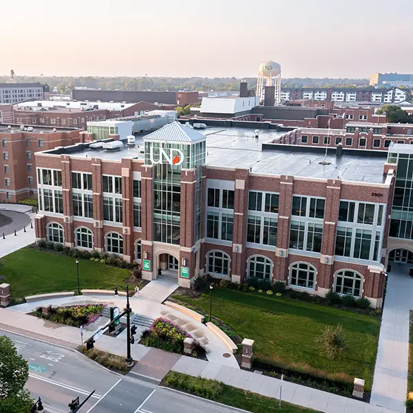 Aerial of Memorial Union