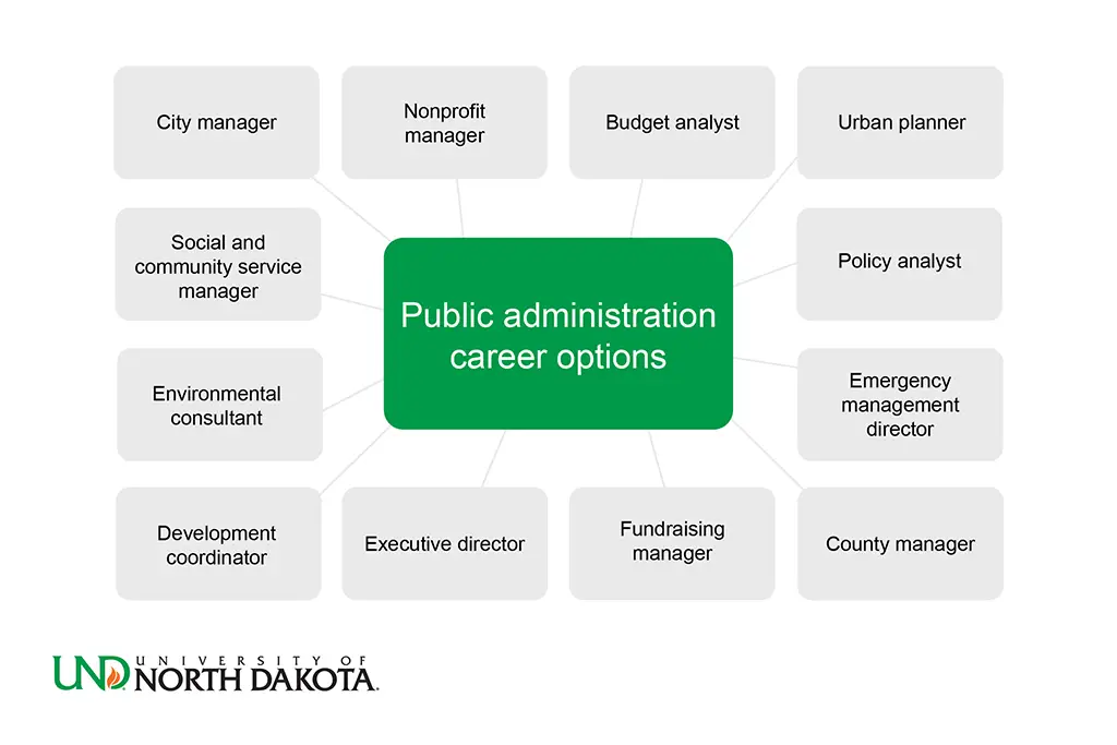 Public administration career options