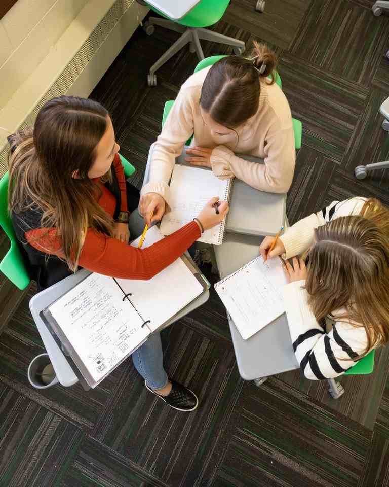 Students Studying