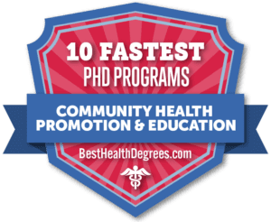 10 Fastest Phd Programs Community Health Promotion & Education 10 Fastest Phd Programs Community Health Promotion & Education