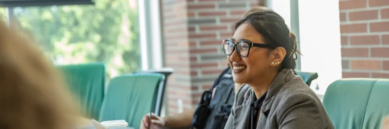 mathematics student in class
