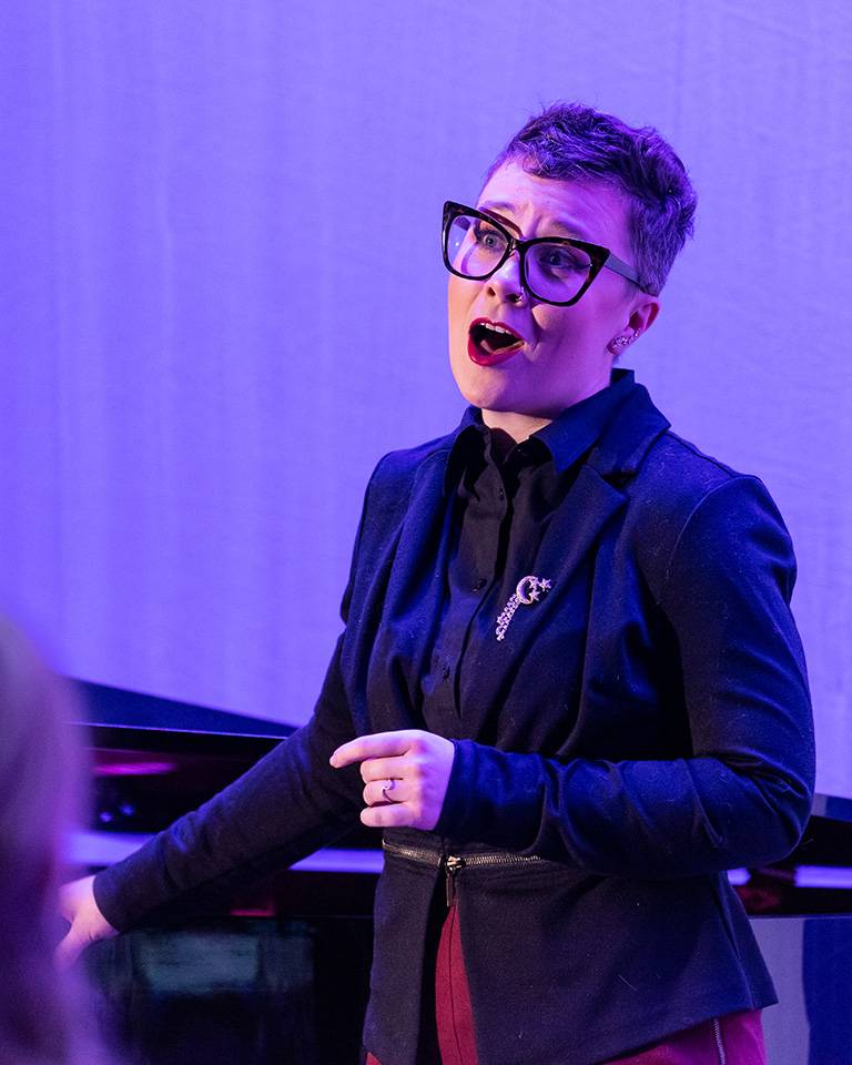 UND Music singing performance