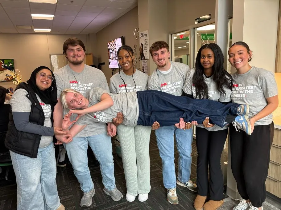 Student Employees in The Hilyard Center