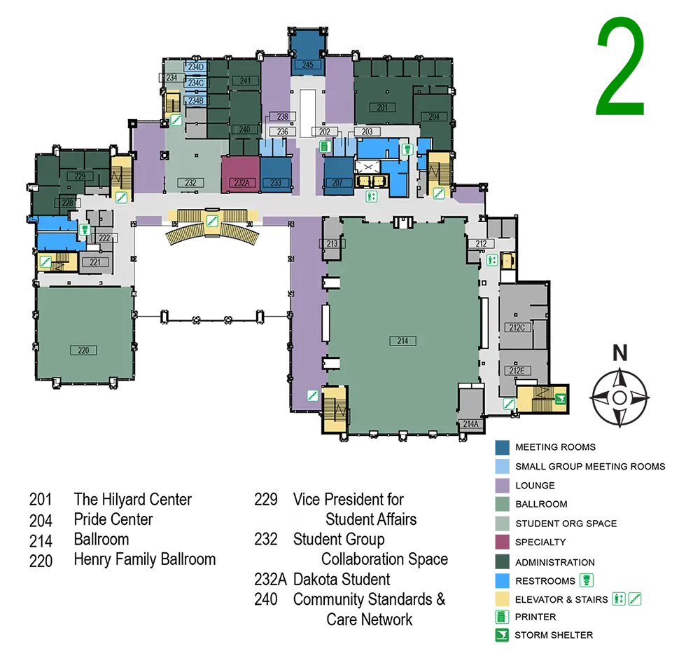 MU second floor MU second floor